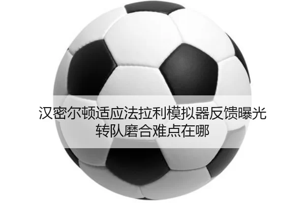 汉密尔顿适应法拉利模拟器反馈曝光 转队磨合难点在哪
